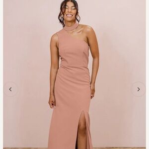 Margot Crepe Dress Desert Rose NWT